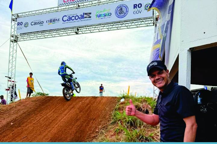 Cássio Gois impulsiona o turismo em Rondônia e Campeonato Estadual de Motocross reúne multidões