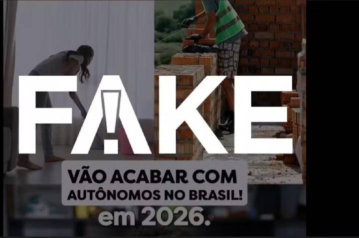 É #FAKE que autônomos serão obrigados a emitir Nota Fiscal por causa da reforma tributária