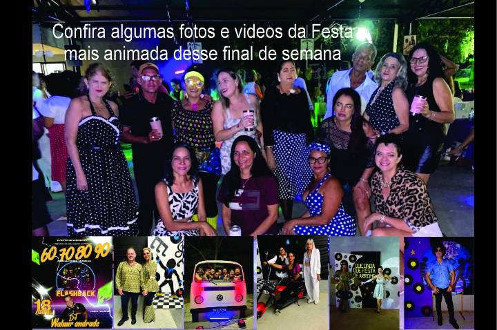 Festa Hits Flashback reúne gerações e conquista público em noite inesquecível em Cacoal