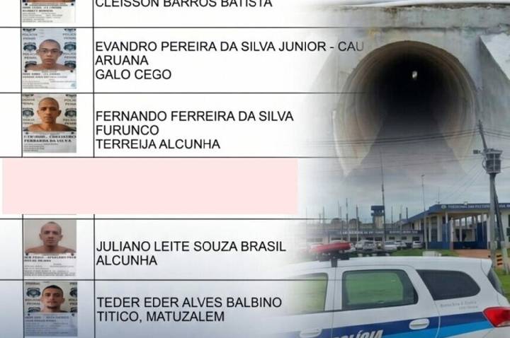 Fuga em massa: Detentos escapam por túnel do Presídio 470 em Porto Velho; forças de segurança fazem cerco