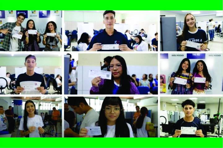Rondônia lidera ranking nacional de jovens eleitores entre 16 e 17 anos