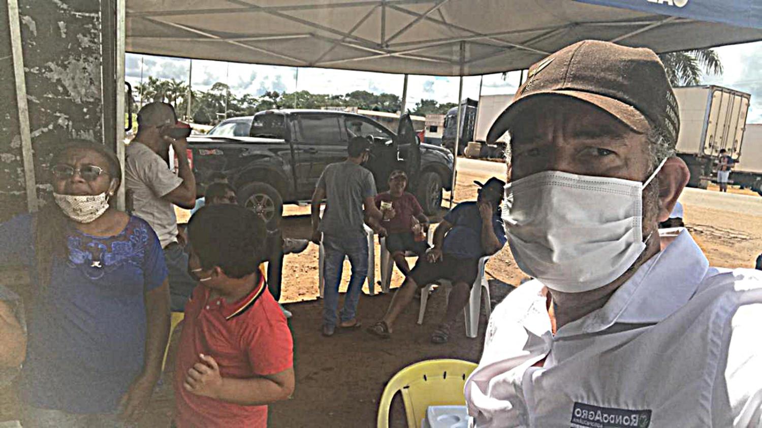 Greve do Leite - Produtores recebem apoio do MST, MAB, MAP e CPT - Acessos bloqueados em Rolim