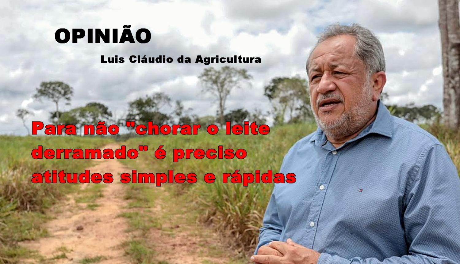 Para não “chorar o leite derramado”é preciso atitudes simples e rápidas