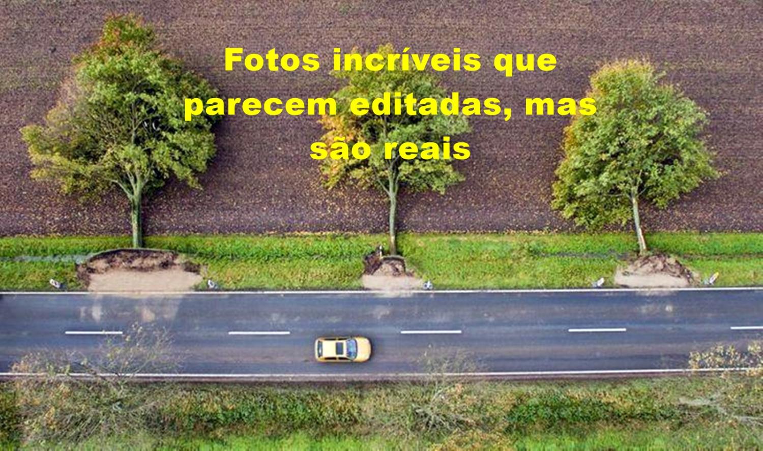 Imagens reais que parecem montagem