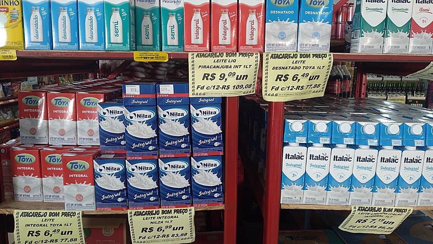 Preço do leite dispara nos mercados, mas produtor de Rondônia continua injustiçado