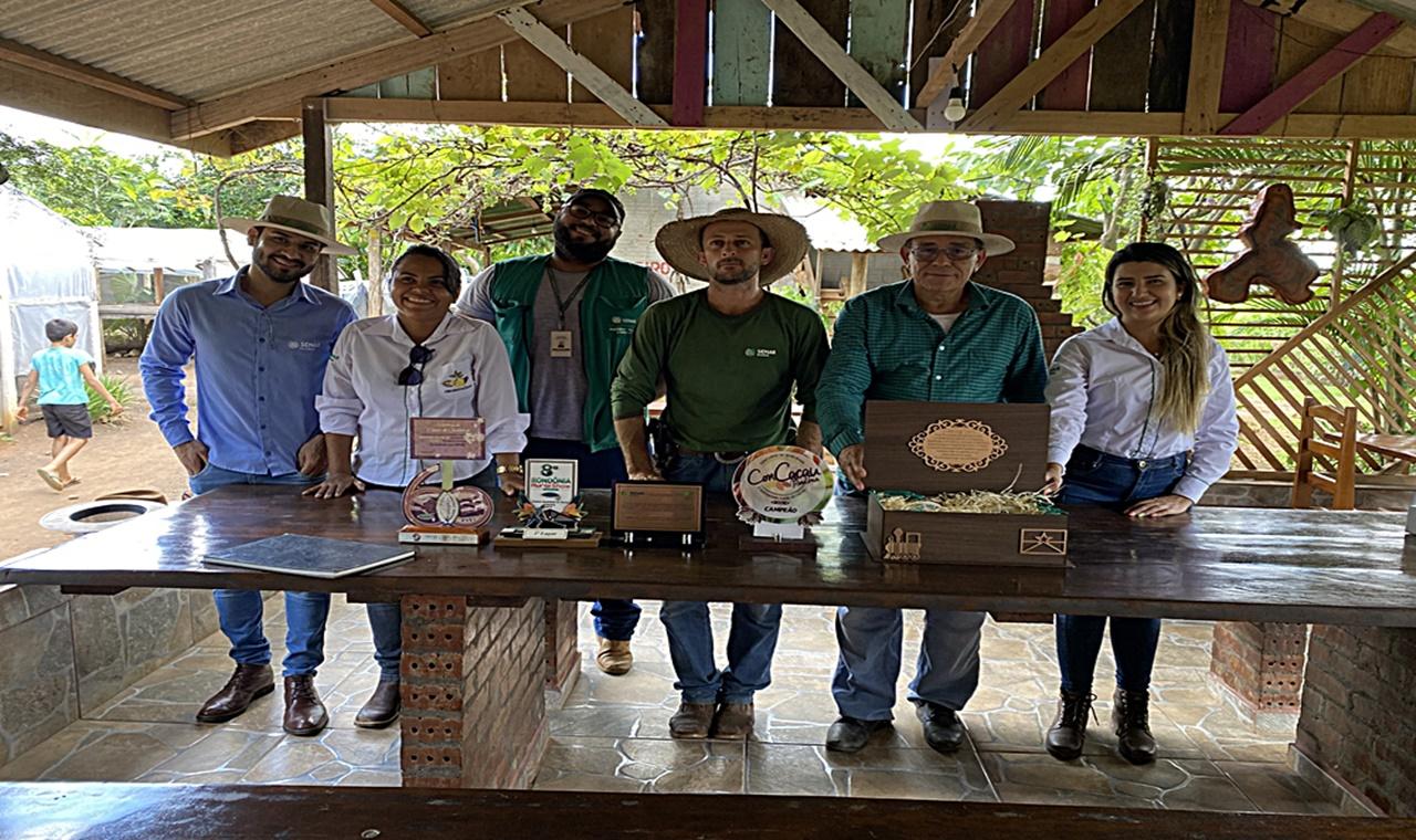 CONCACAU - Técnicos do Senar e Faperon visitam regiões premiadas no interior