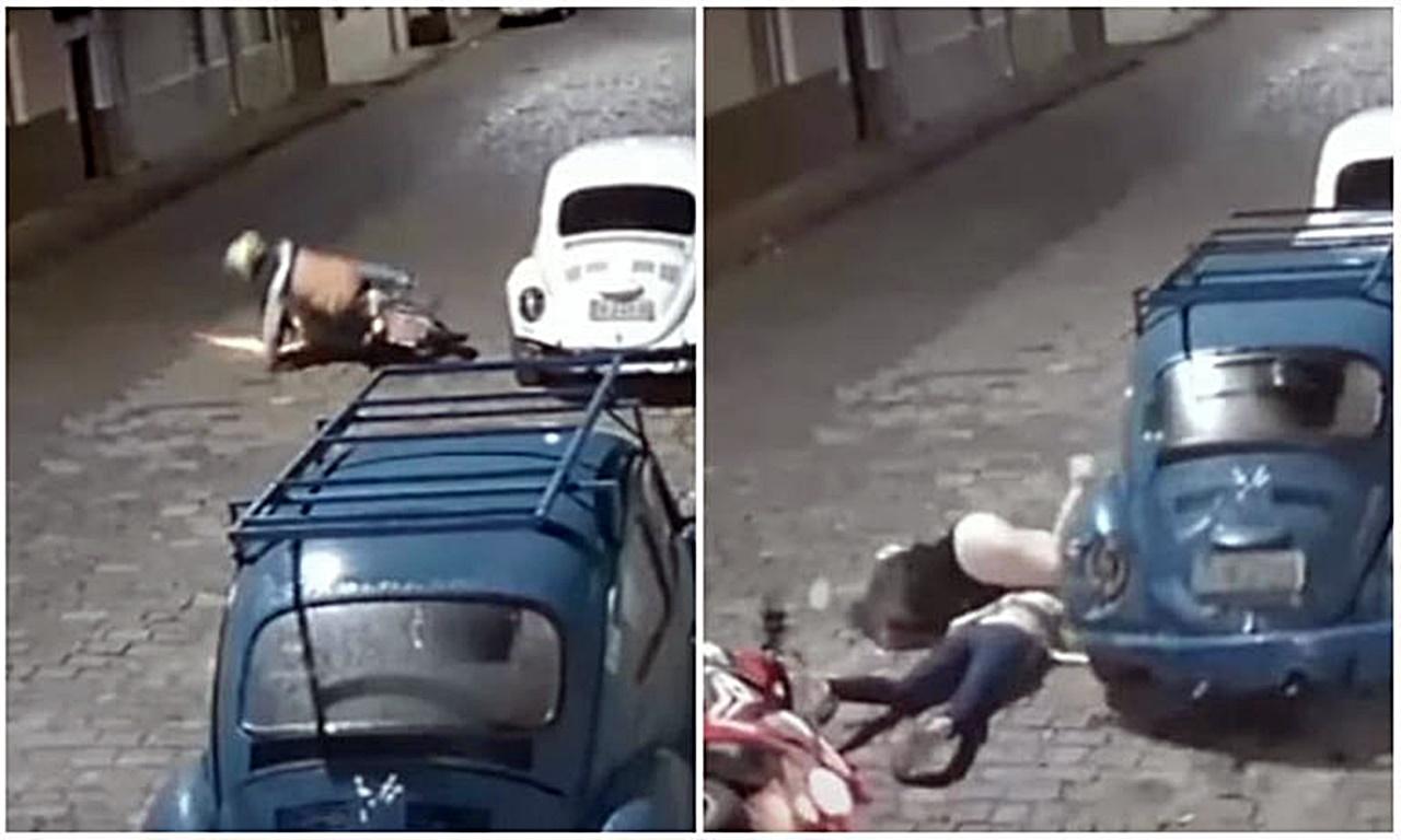 Superstição? Acidentes frequentes na 'rua do fusca azul' intrigam moradores