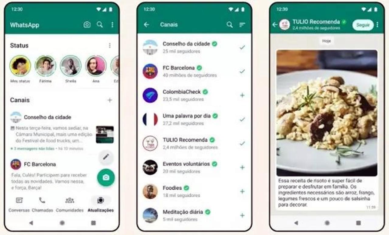 WhatsApp adota mudanças que o aproximam das redes sociais