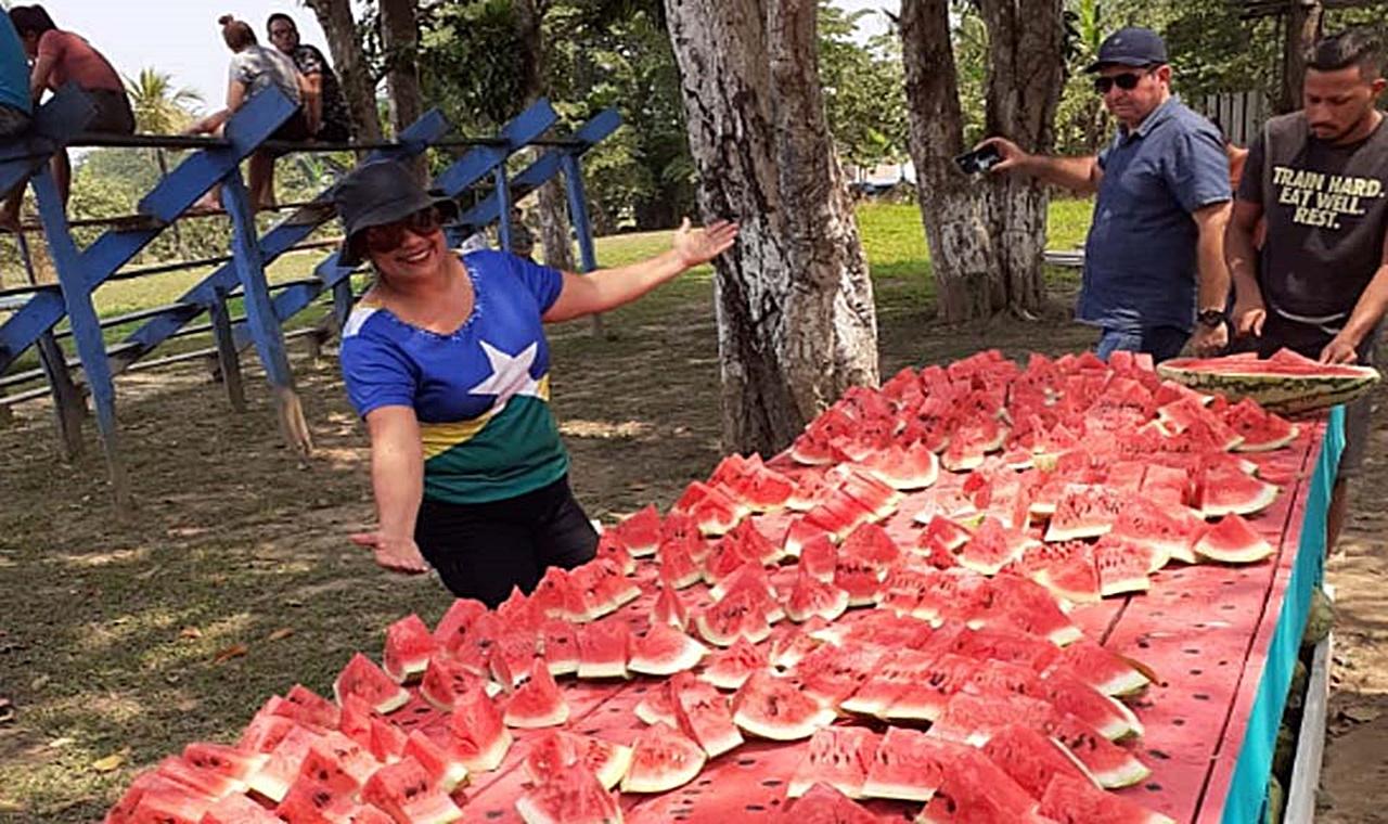No distrito de Nazaré em Porto Velho acontecerá a 12ª Festa da Melancia