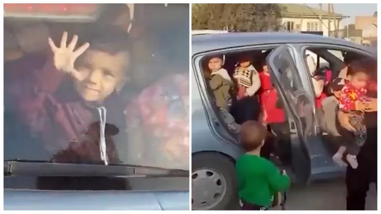 Vídeo: professora é presa por transportar 25 crianças em carro