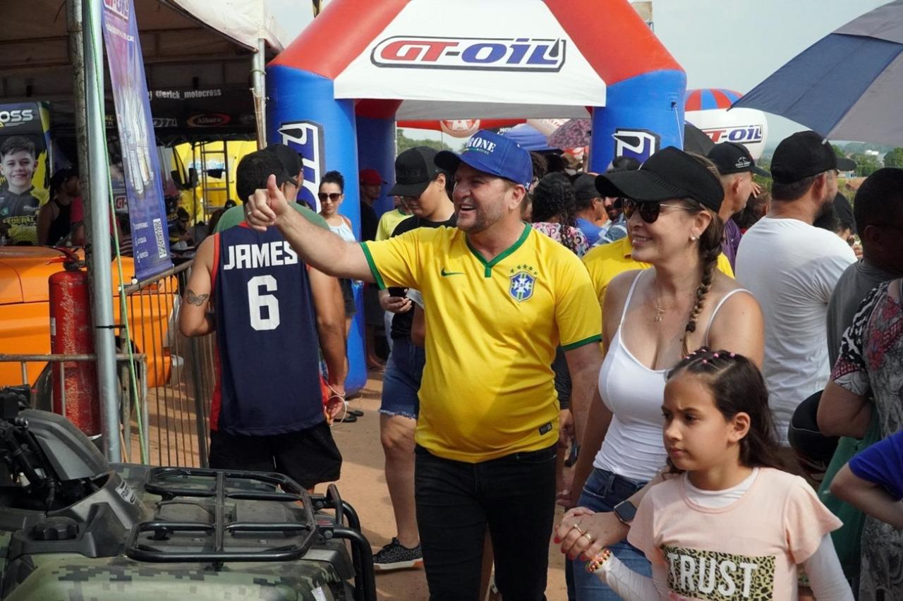 Cirone parabeniza Cacoal e presta contas de trabalho realizado