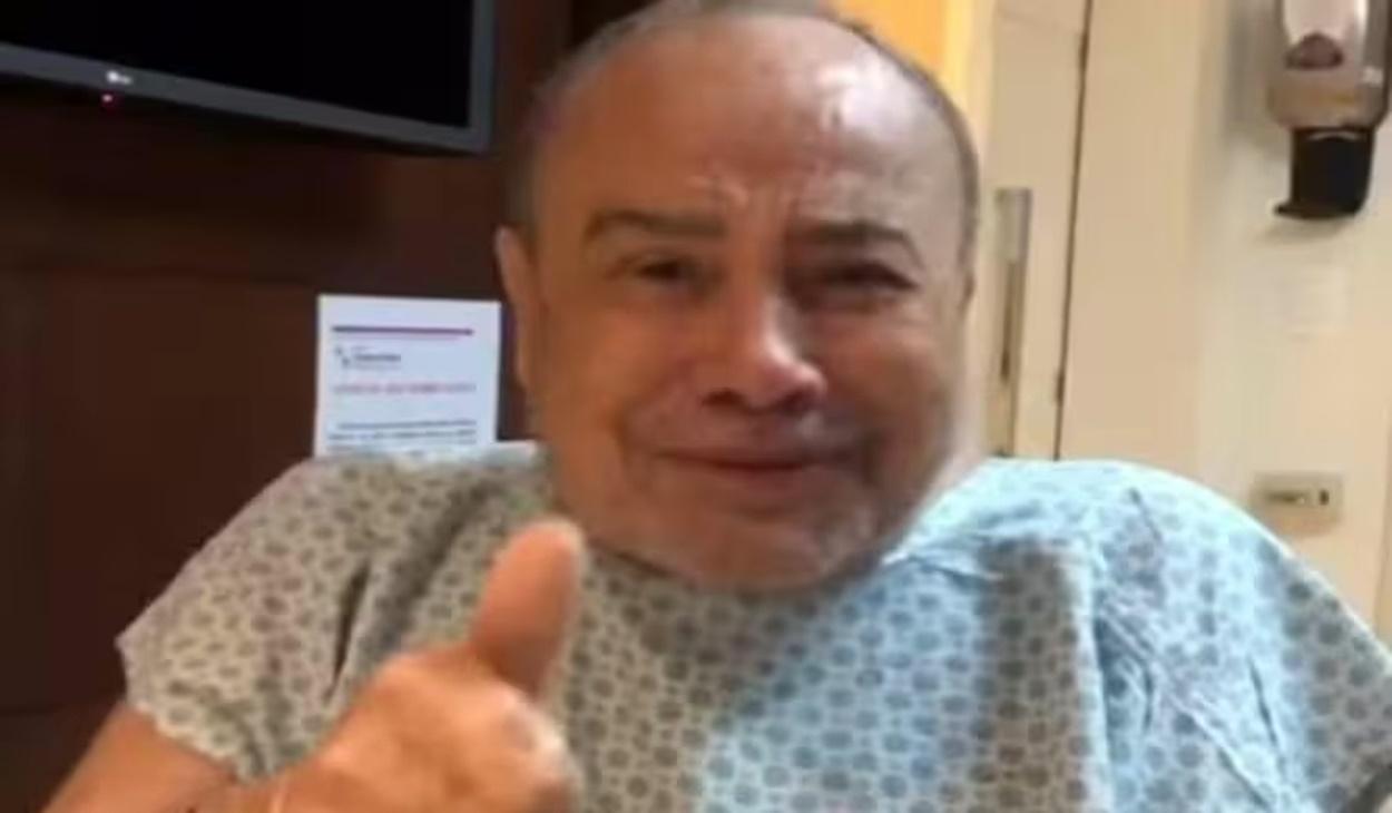 Após nova internação, Stênio Garcia se pronuncia: 'Estou ótimo'