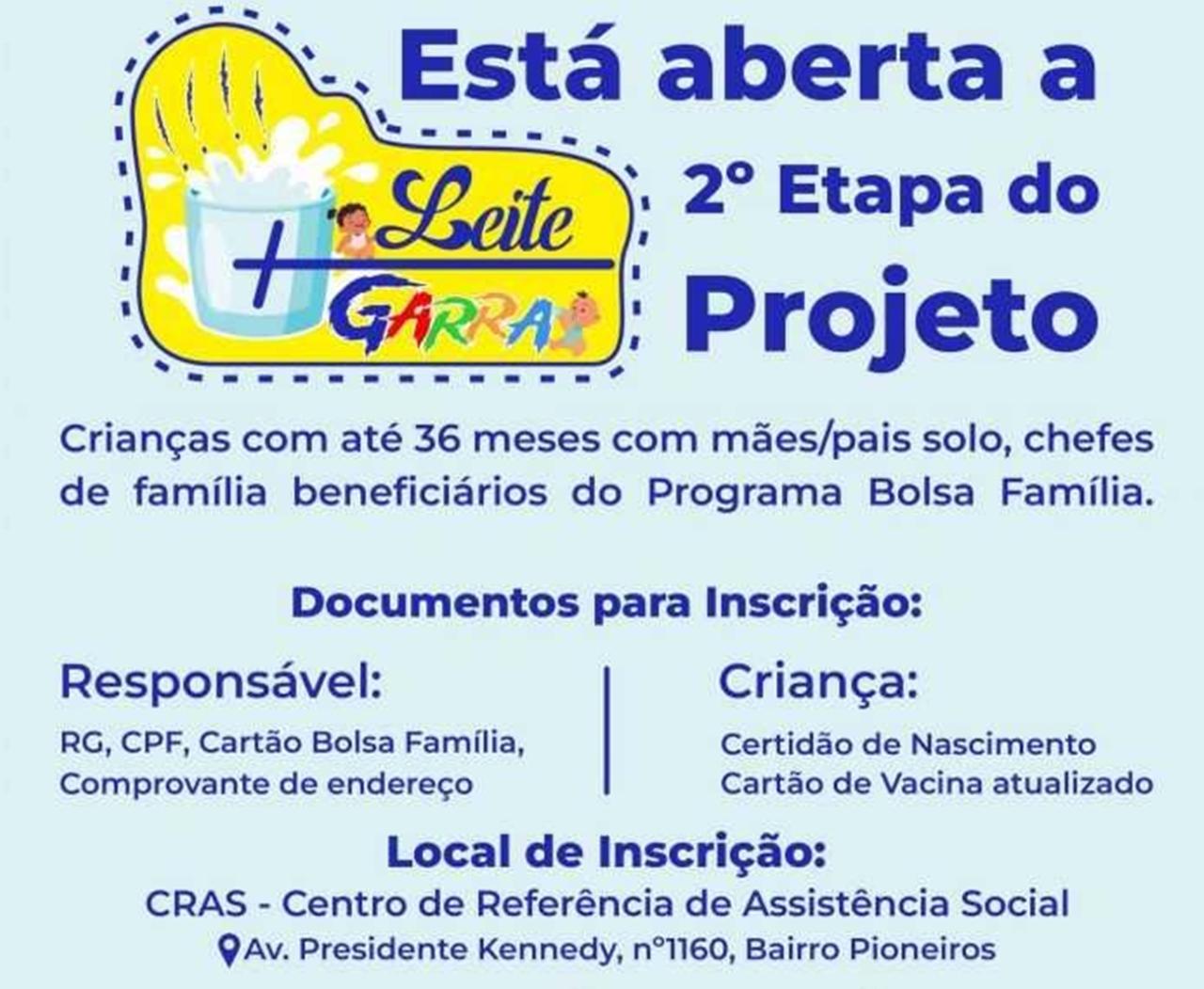 PIMENTA BUENO - SEMAST abre II Etapa do Projeto Leite+Garra