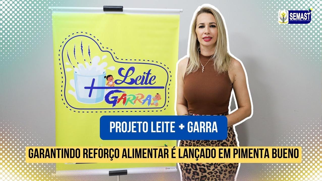 Projeto Leite + Garra: Garantindo reforço alimentar é lançado em Pimenta Bueno.