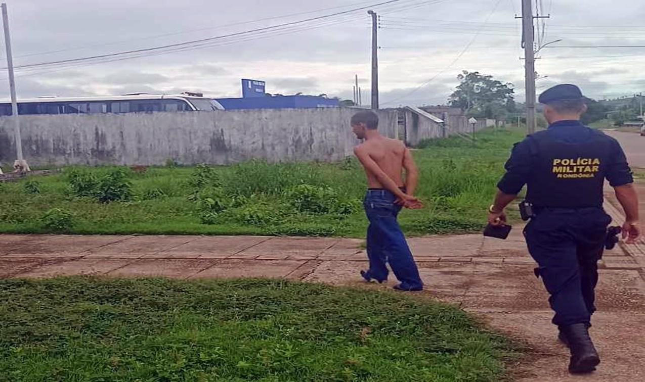 Rondônia: polícia prende homem que aliciava adolescentes a usar drogas, em Nova Brasilândia