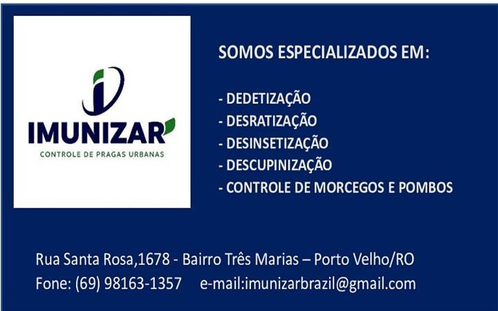 IMUNIZAR CONTROLE DE PRAGAS URBANAS
