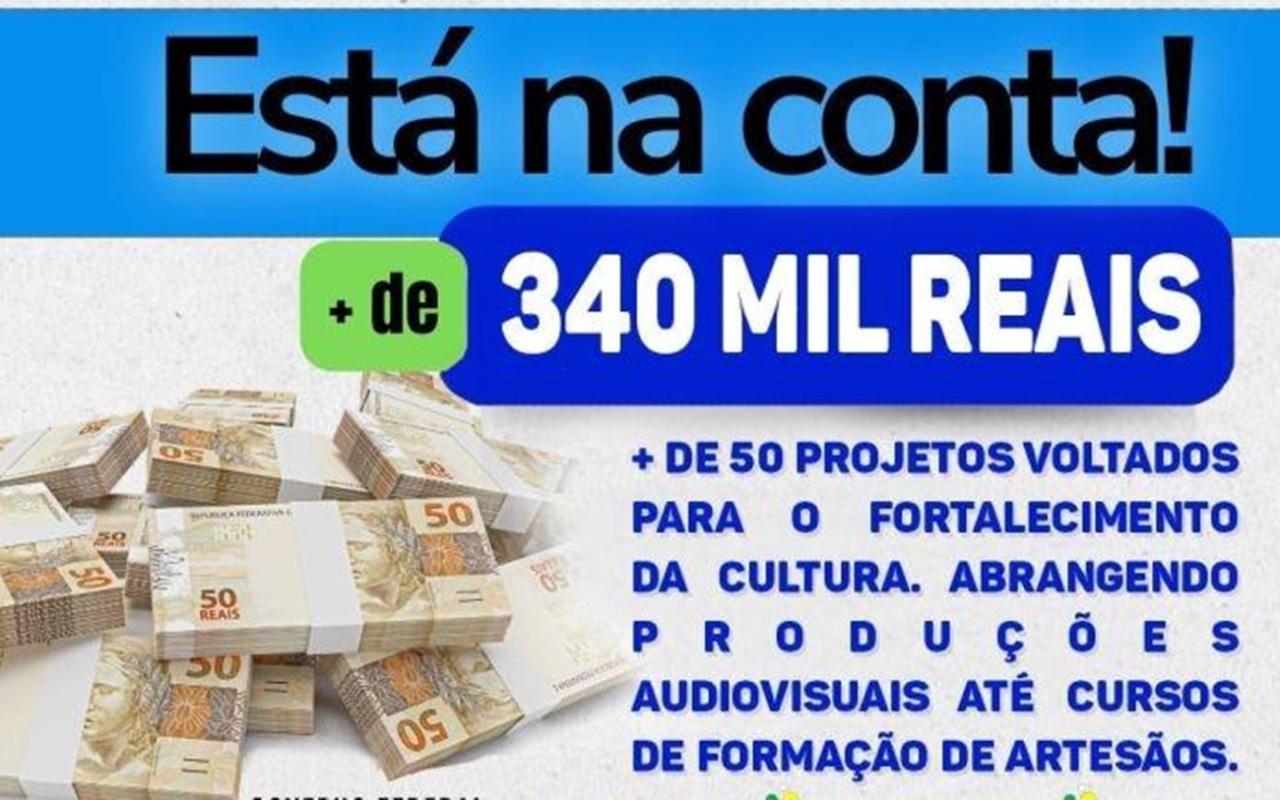Tá na conta: Prefeitura de Pimenta Bueno destina mais de 340 mil reais em investimento na cultura