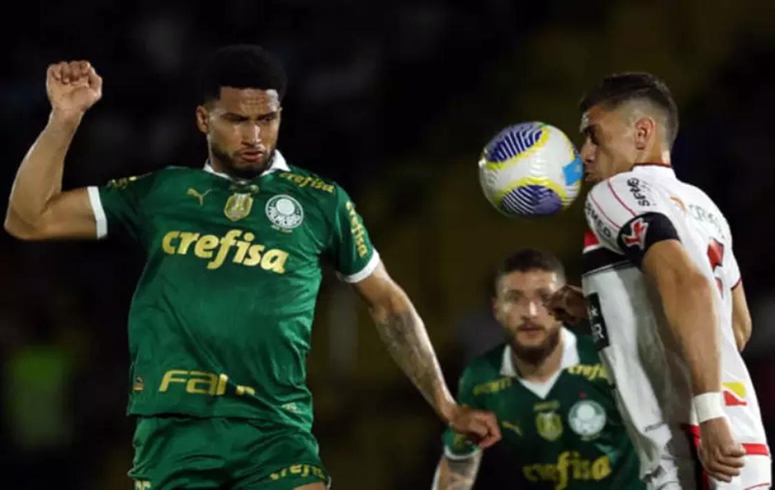 Em jogo morno, Palmeiras empata com o Botafogo-SP e avança na Copa do Brasil