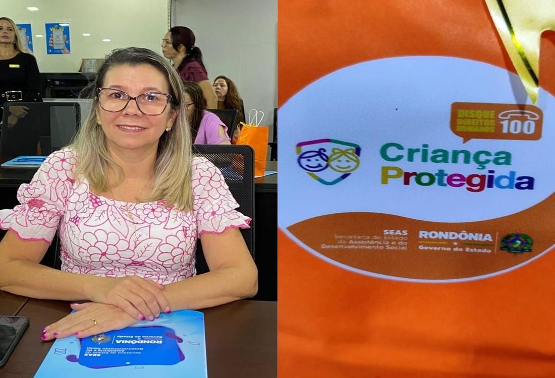 Secretária da SEMED Representa Pimenta Bueno na Assinatura do Pacto Estadual 