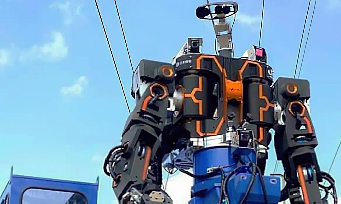 Robô humanoide gigante passa a operar em linhas ferroviárias do Japão