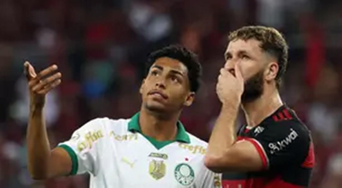 Palmeiras é salvo por joia de 18 anos e arranca empate com o Flamengo no Brasileirão