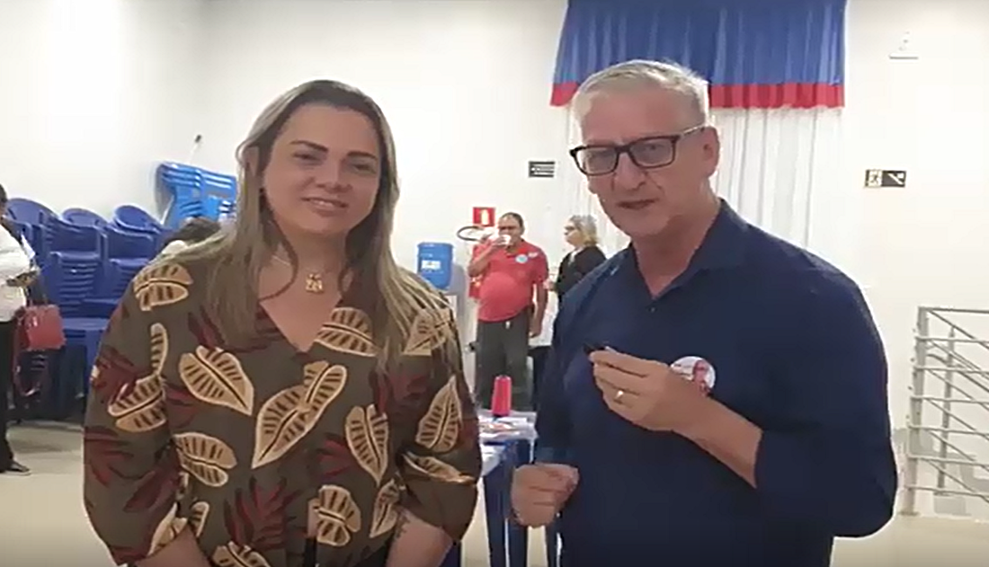 Deputada Cláudia de Jesus reitera apoio aos candidatos do PT em Cacoal