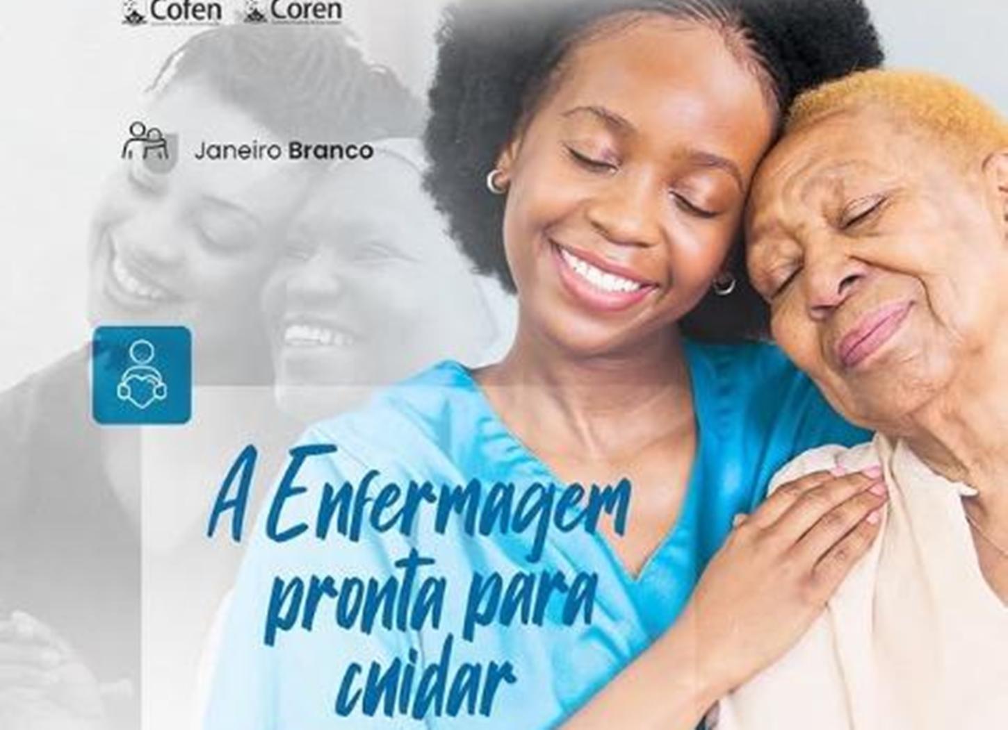 Janeiro Branco: Enfermagem tem papel de destaque na promoção da saúde mental
