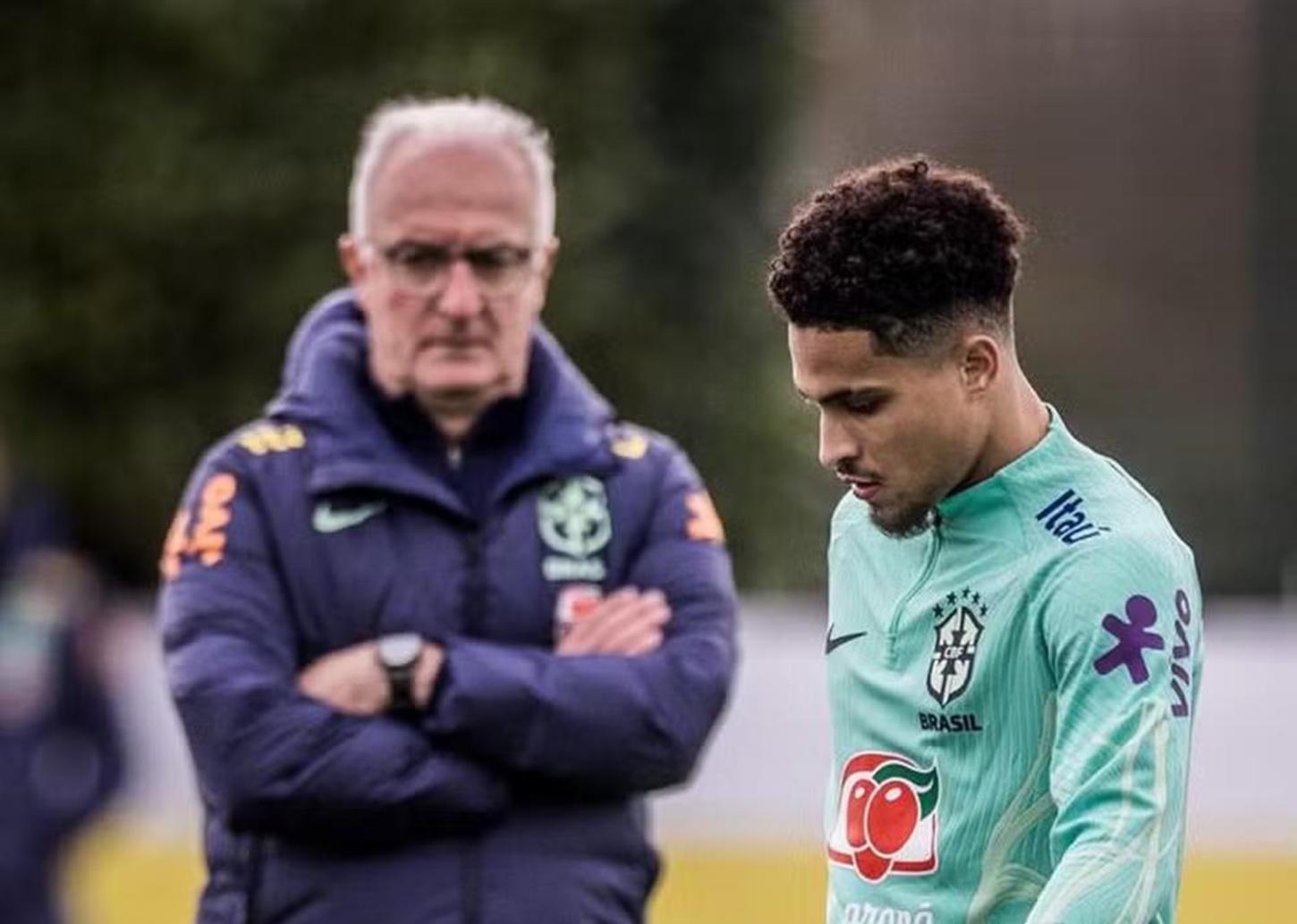 Seleção convoca Beraldo, Éderson, João Gomes e Weverton para enfrentar a Argentina