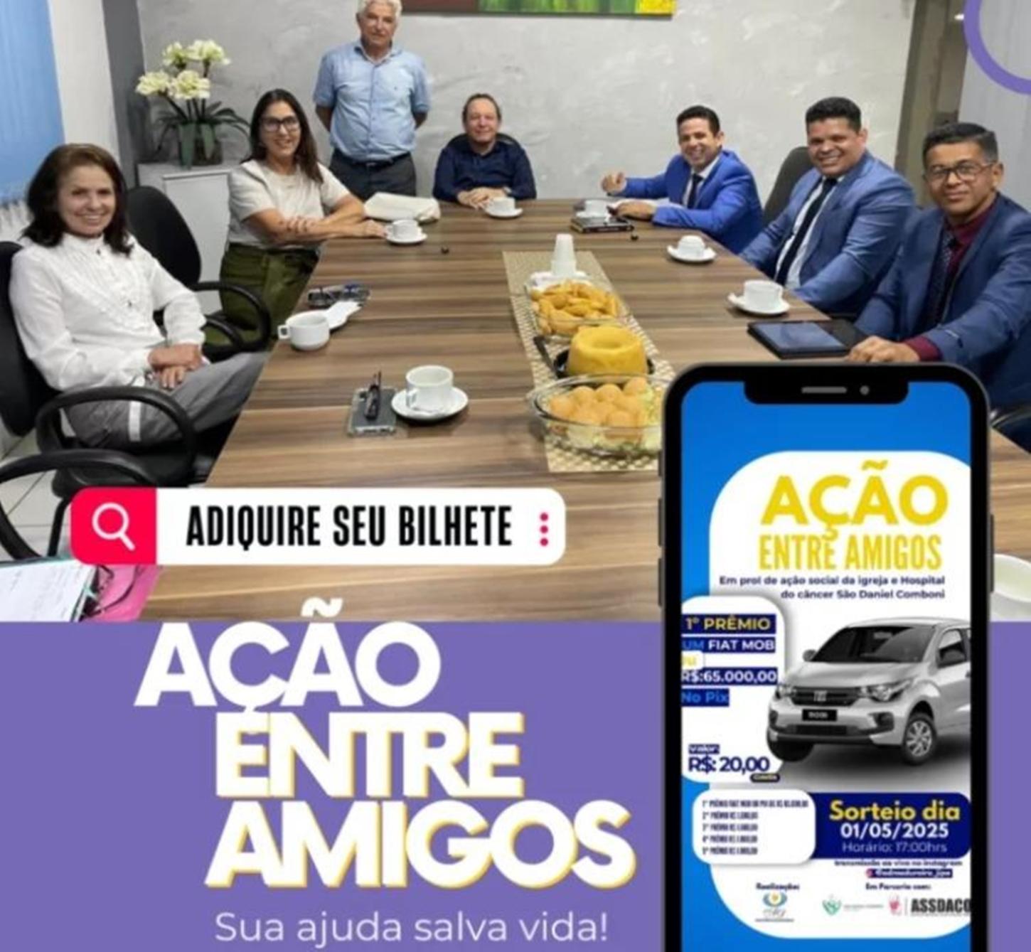 Sorteio de um carro 0km em ação beneficente pró ASSDACO é agora dia 1° de maio