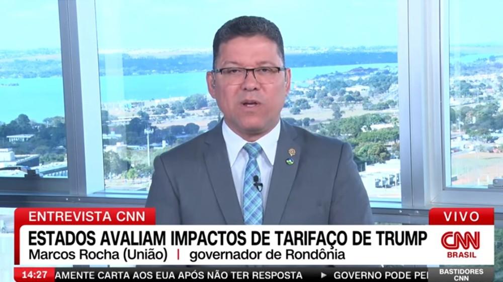 Marcos Rocha admite à CNN que Bolsonaro não é mais seu apoiador em Rondônia