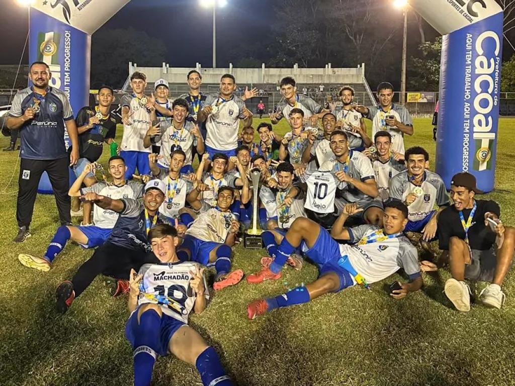 União Cacoalense conquista o título do Rondoniense Sub-20 e garante vaga na Copa São Paulo