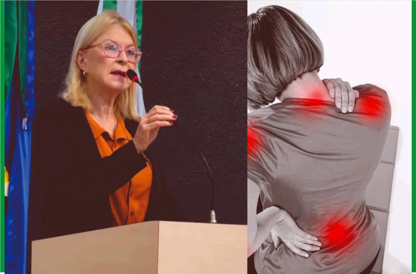CACOAL  -  Vereadora Amália Milani quer atendimento especializado a pessoas com fibromialgia