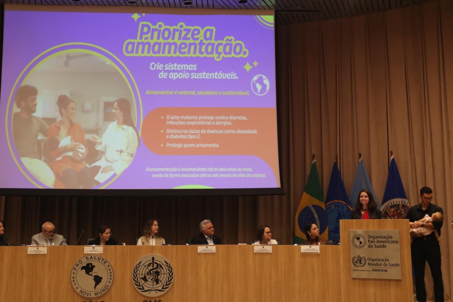 Lançamento da Semana Mundial da Amamentação destaca que amamentar é um ato de amor e de responsabilidade ambiental