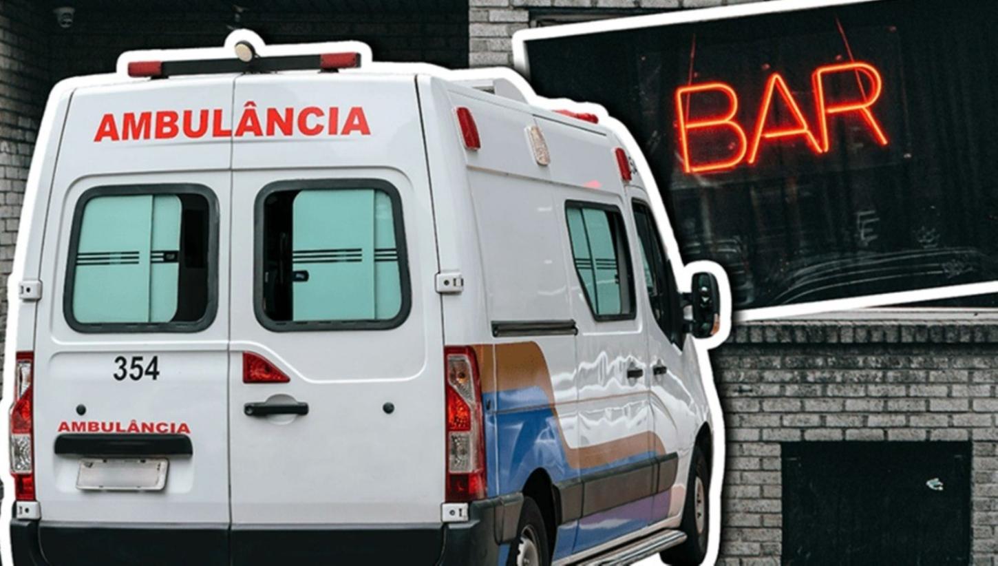 Enfermeira que parou ambulância em bar durante expediente é demitida por justa causa