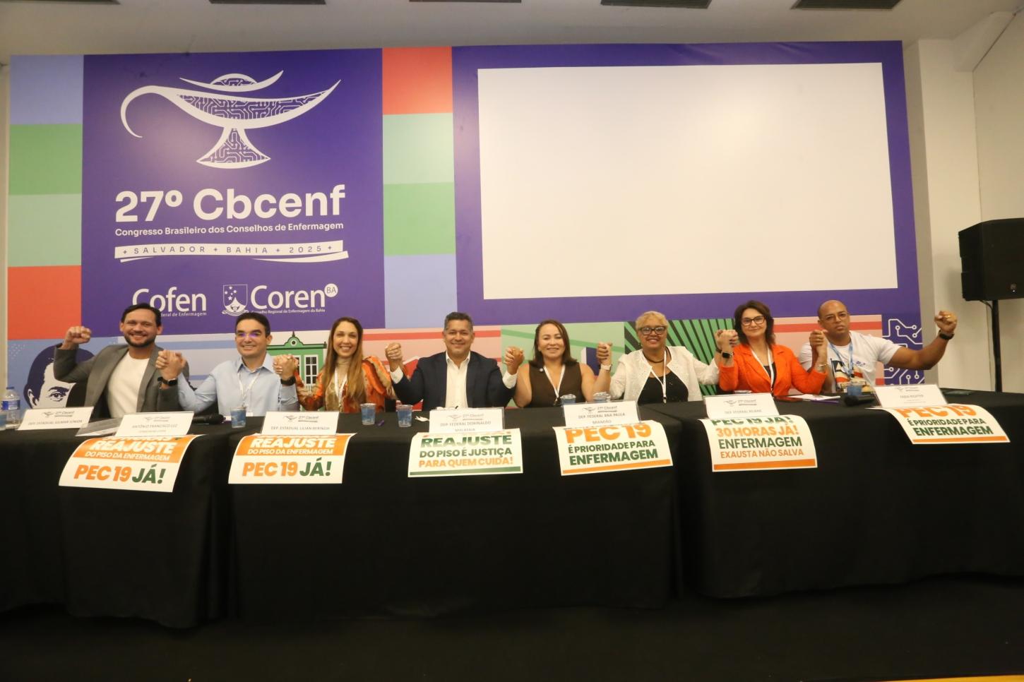 Jornada de trabalho justa e salário digno: Enfermagem defende mais representação política no Congresso Nacional