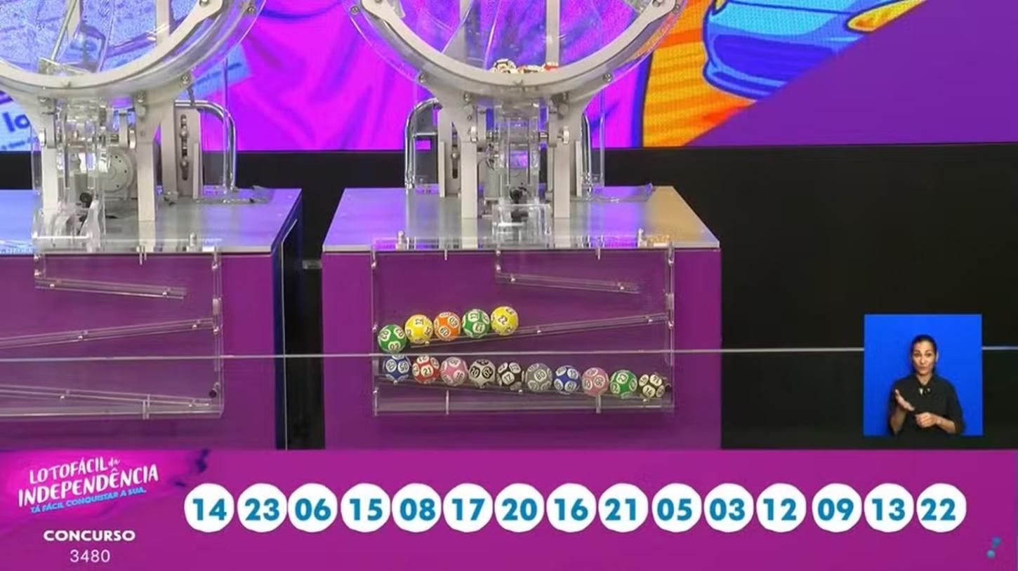 Lotofácil da Independência hoje, concurso 3480: 54 apostas vencem, e cada uma leva R$ 4,2 milhões