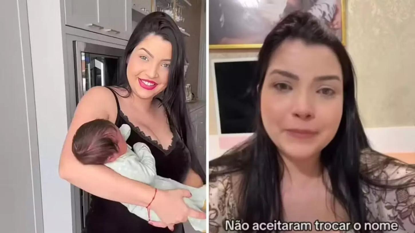Mãe tenta trocar nome da filha recém-nascida, mas cartório nega pedido: 'saí de lá chorando, desesperada'