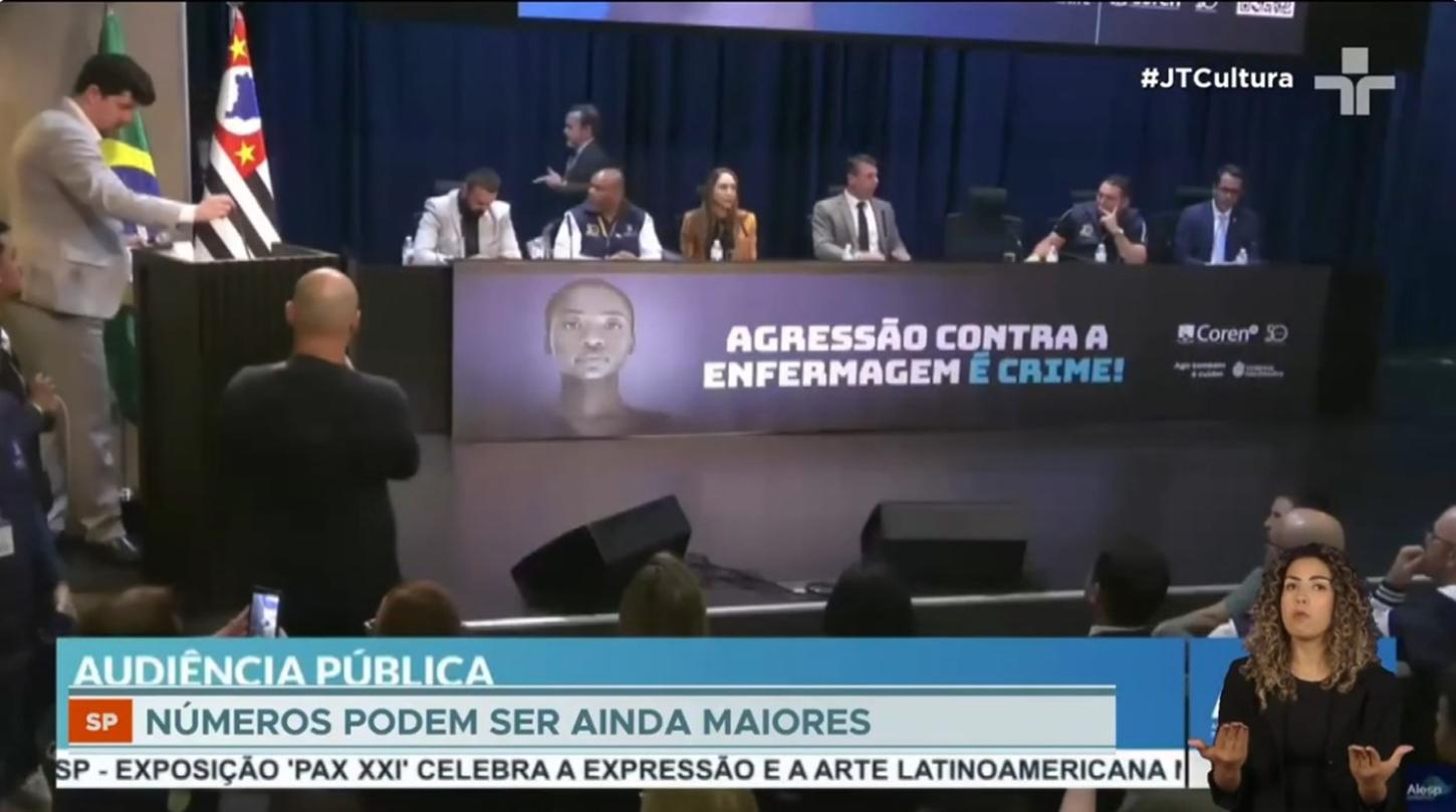 Metade dos profissionais de Enfermagem no estado de SP diz que já sofreu agressão no trabalho