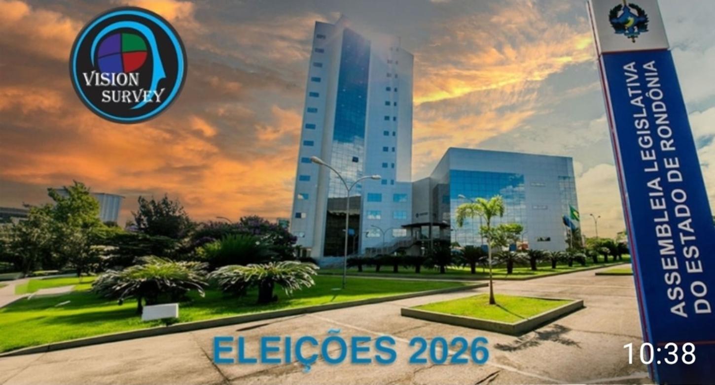 PESQUISA - Instituto Vision publica resultado de nova pesquisa para deputado estadual em Rondônia
