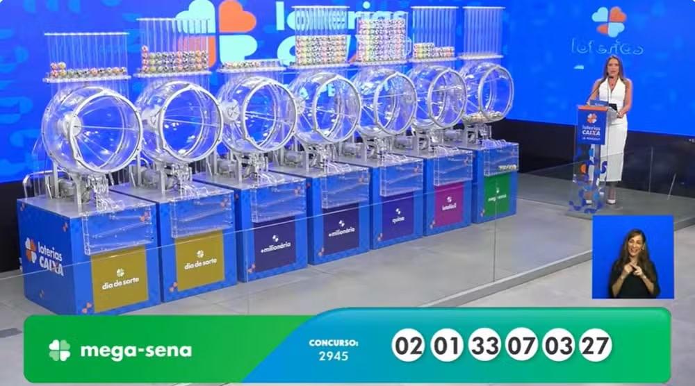 Mega-Sena : aposta única leva prêmio de mais R$ 27 milhões