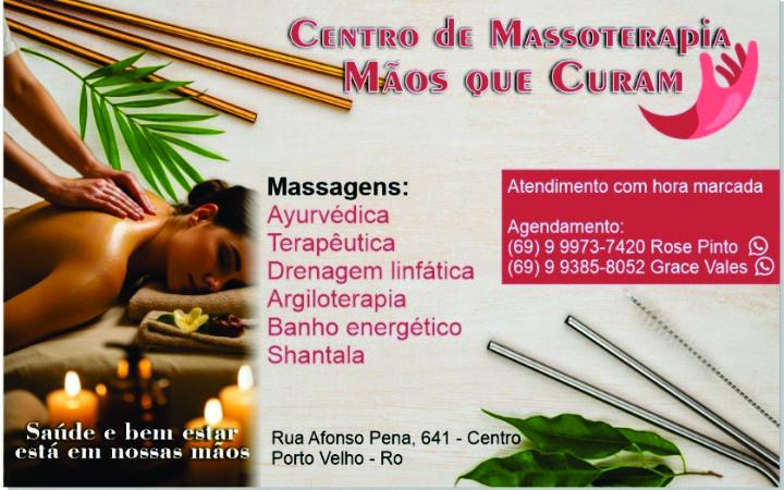 Centro de Massoterapia Mãos que Curam
