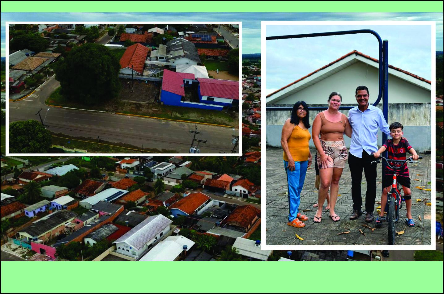 Deputado Cássio Gois garante R$ 570 mil para construção de praça coberta em bairro de Cacoal