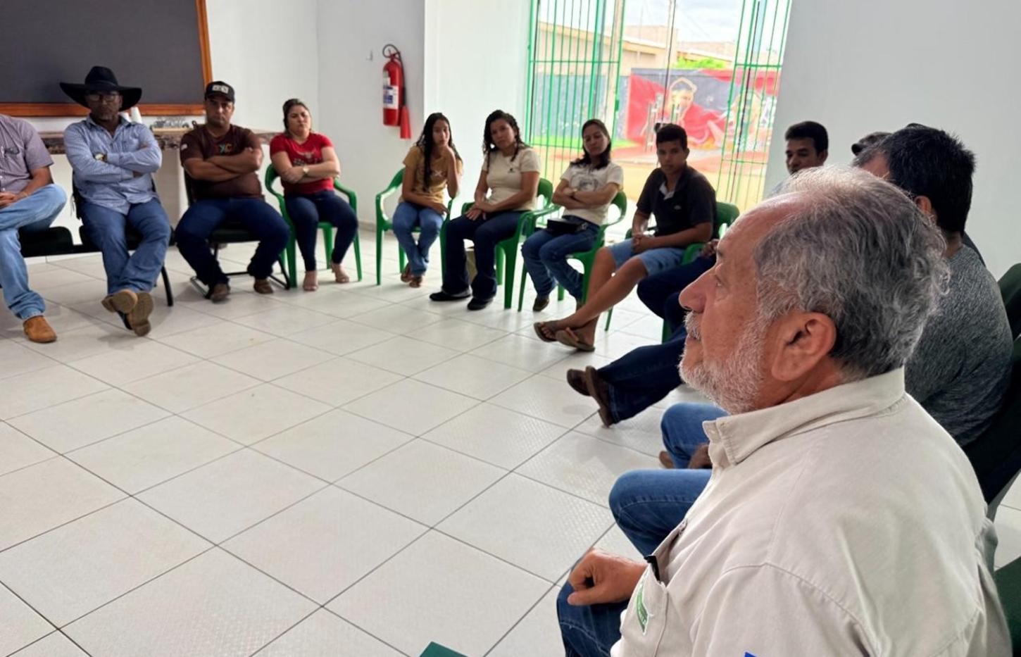 EMATER – Luis Cláudio realiza reuniões de trabalho em distritos e municípios da Ponta do Abunã
