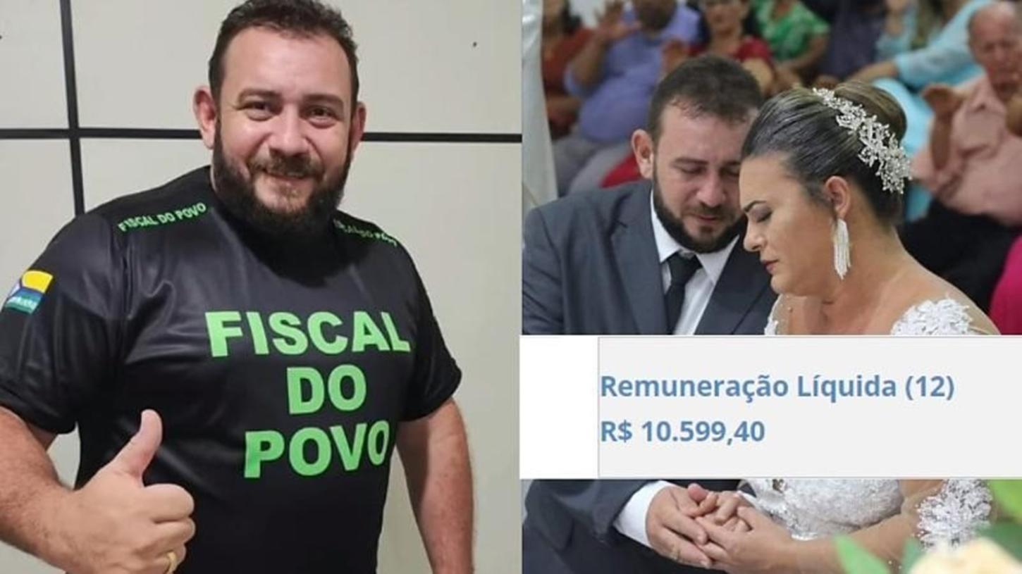 FISCAL DO POVO DE PIMENTA” – Odilon Amorim critica supersalários enquanto esposa recebe mais de R$ 10 mil na ALE/RO