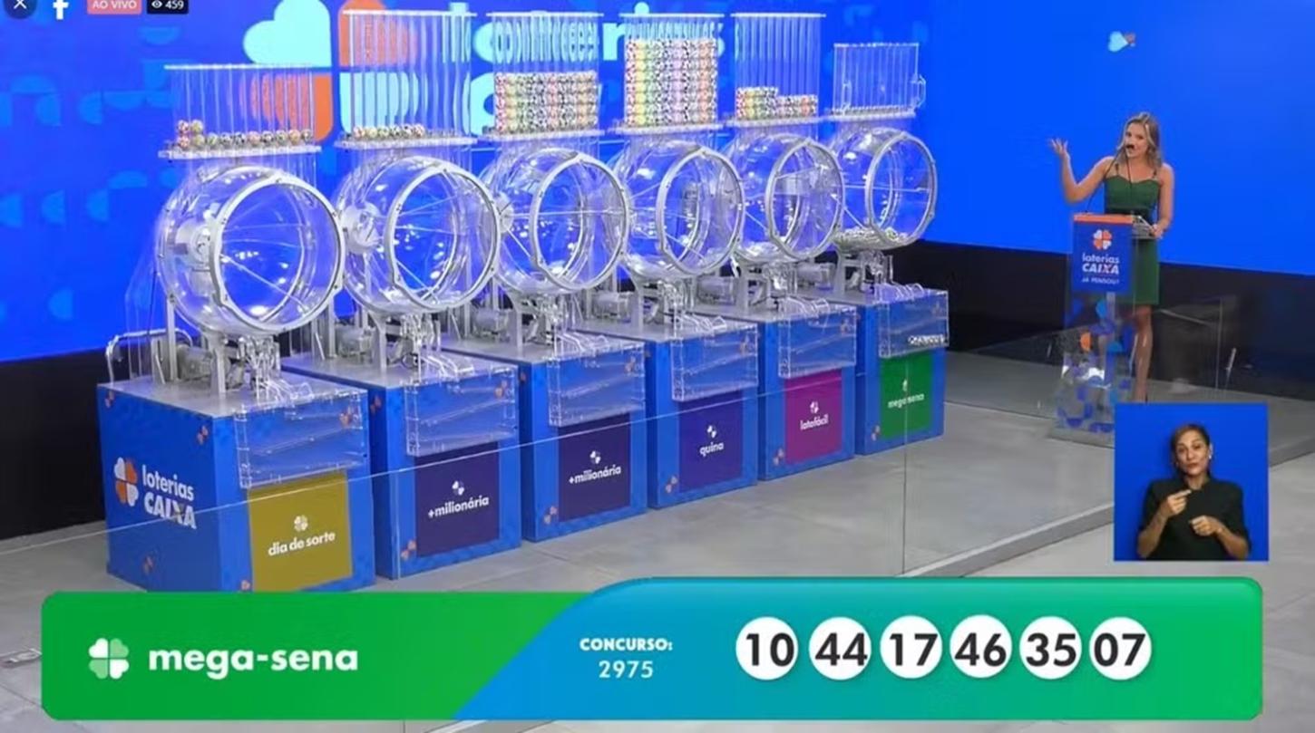 Mega-Sena, concurso 2975: prêmio acumula e vai a R$ 116 milhões