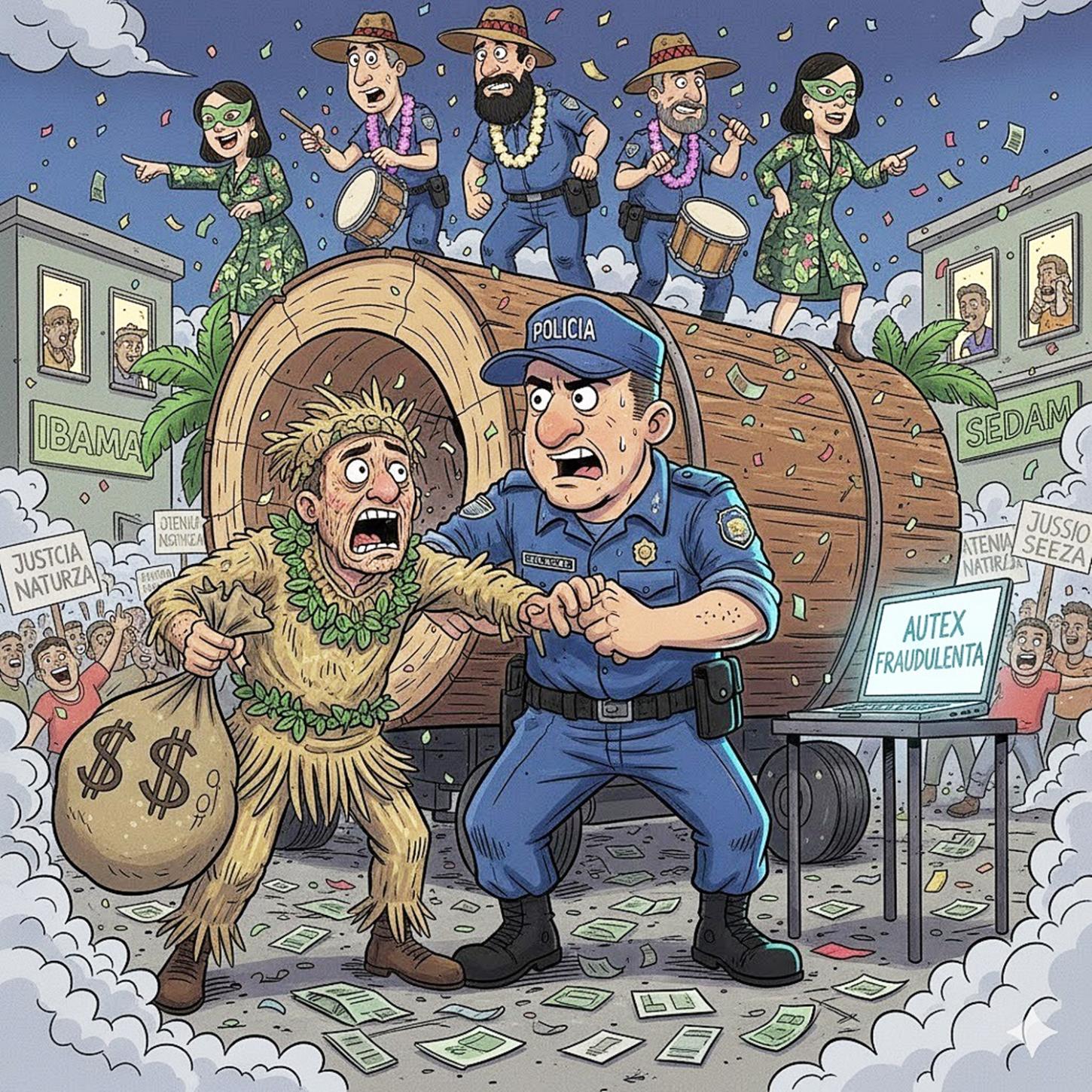 OPERAÇÃO PAU OCO: VERDADE REVELADA NO DIA DA FANTASIA