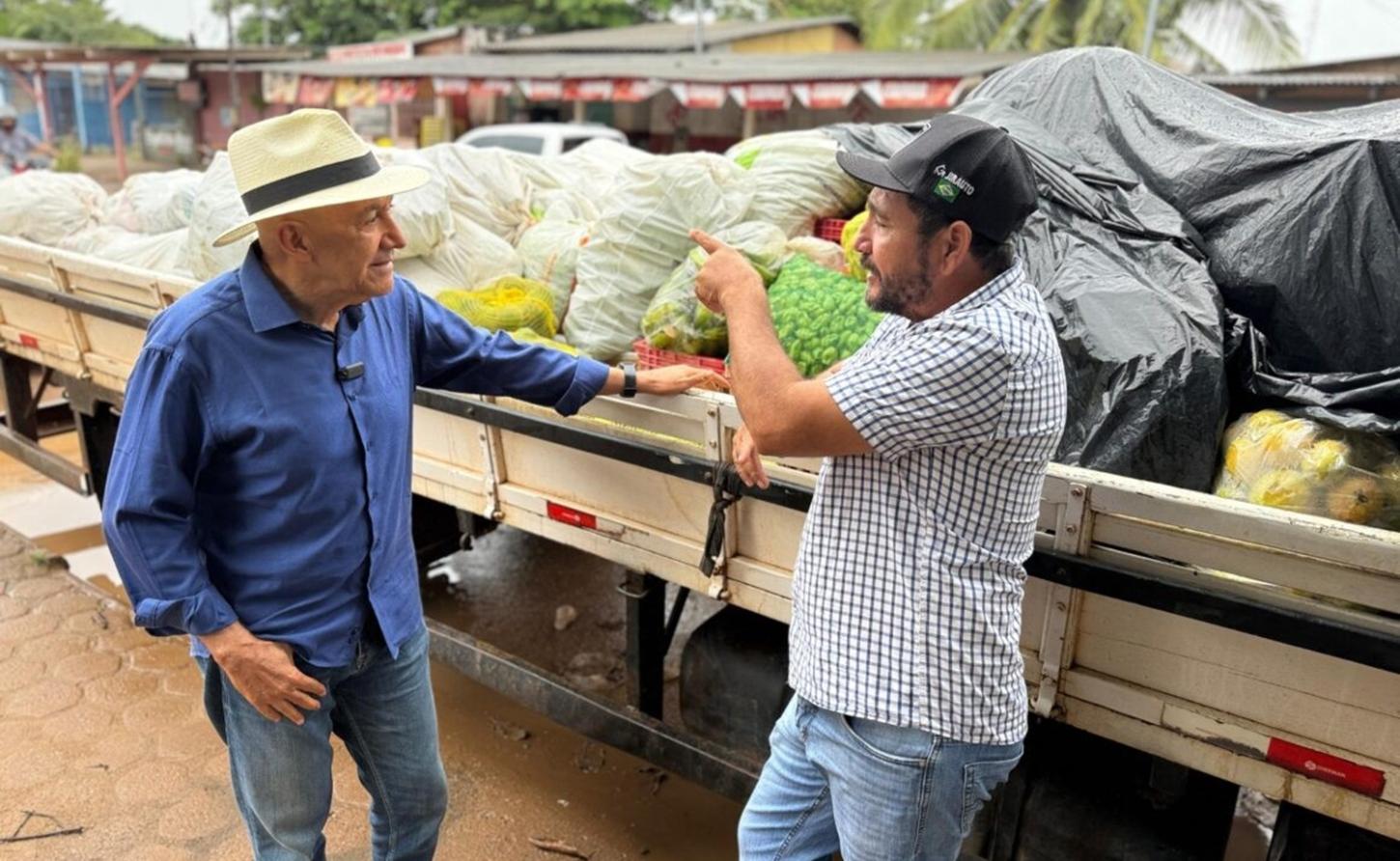 Produtores rurais ampliam renda levando alimento saudável a famílias de Candeias do Jamari