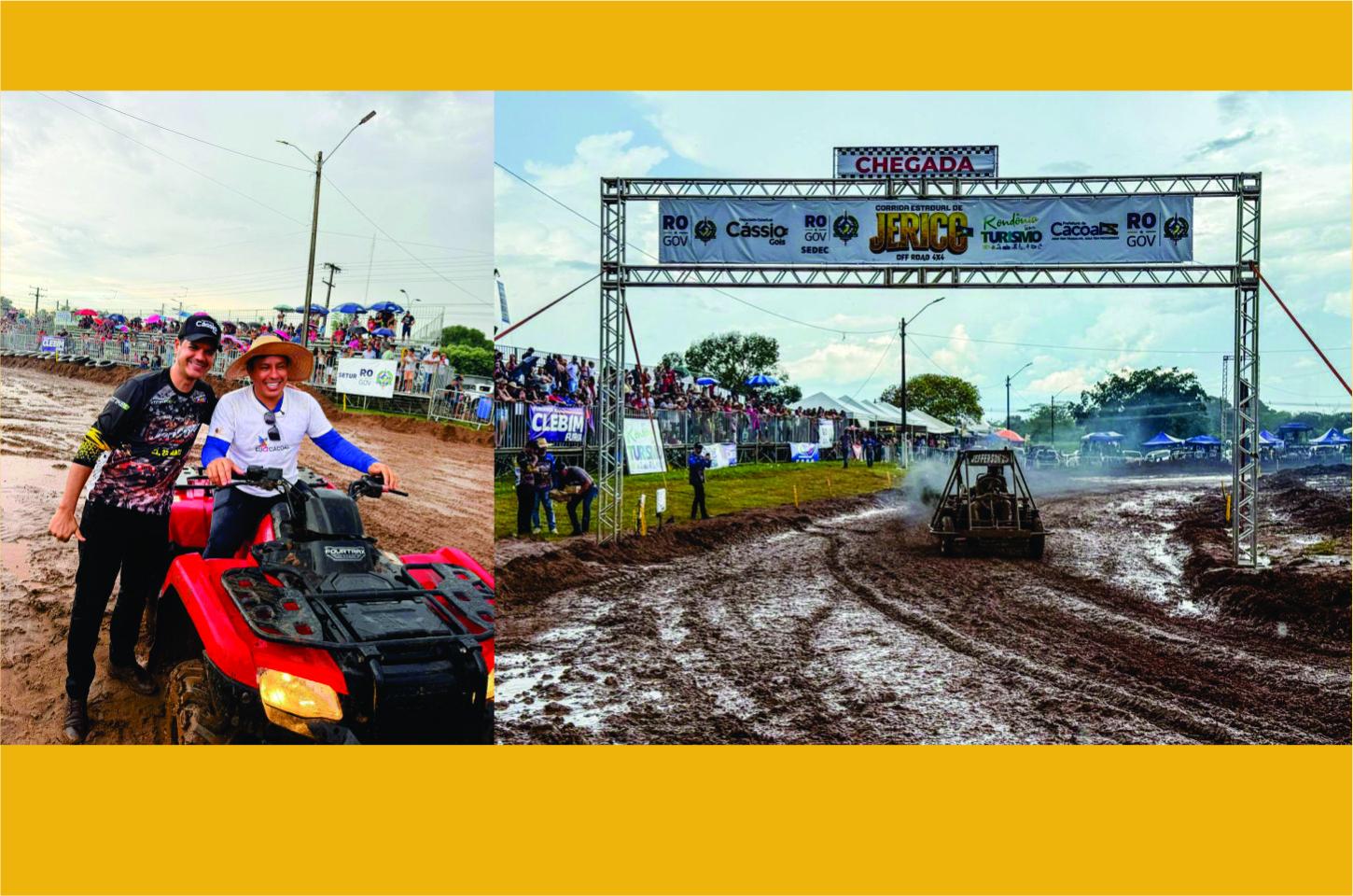 Cássio Gois reforça investimento em turismo e contribui para o sucesso da Corrida Estadual de Jerico em Cacoal