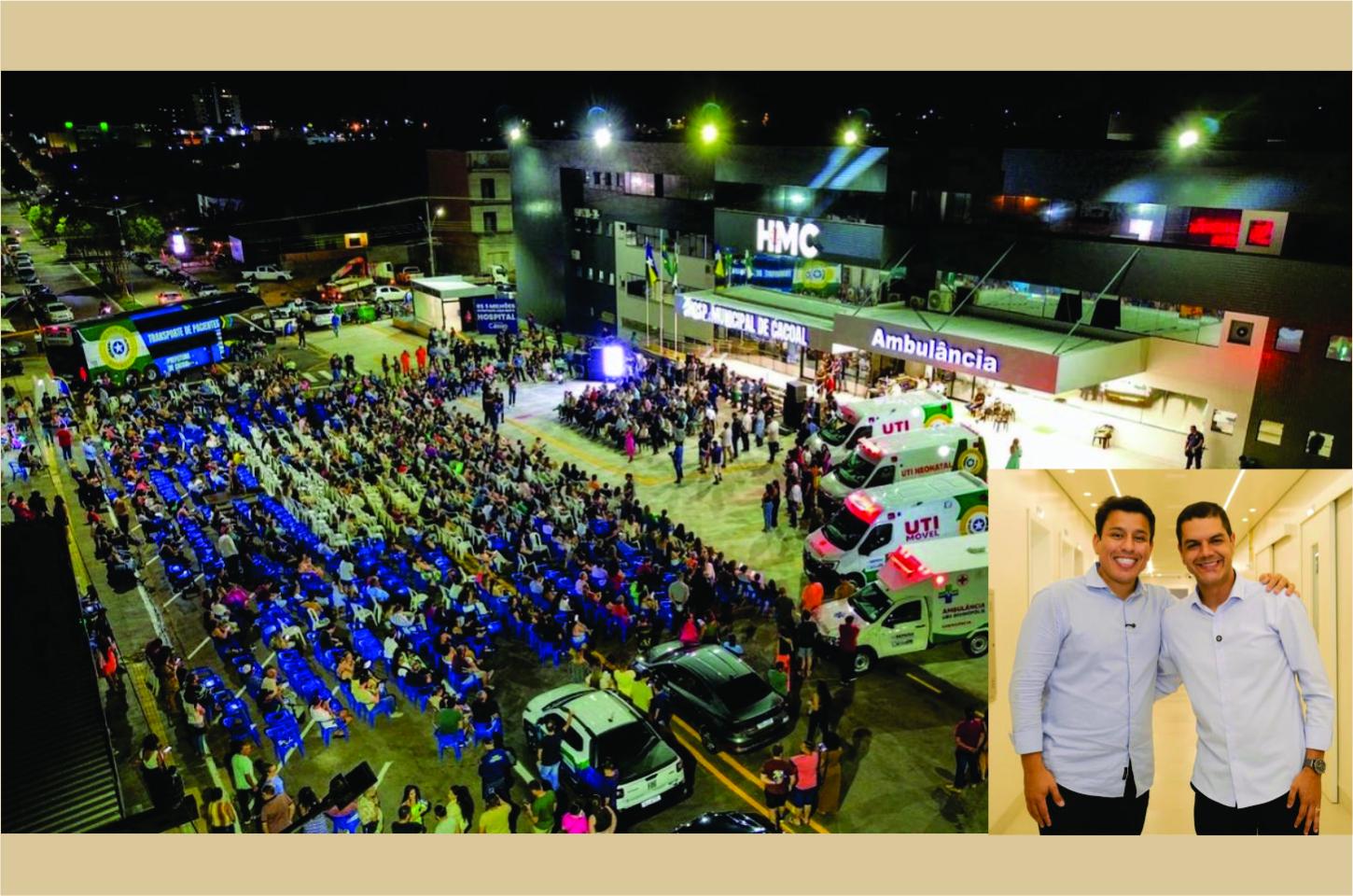 Deputado Cássio Gois destina R$ 5 milhões para o novo Hospital Municipal de Cacoal