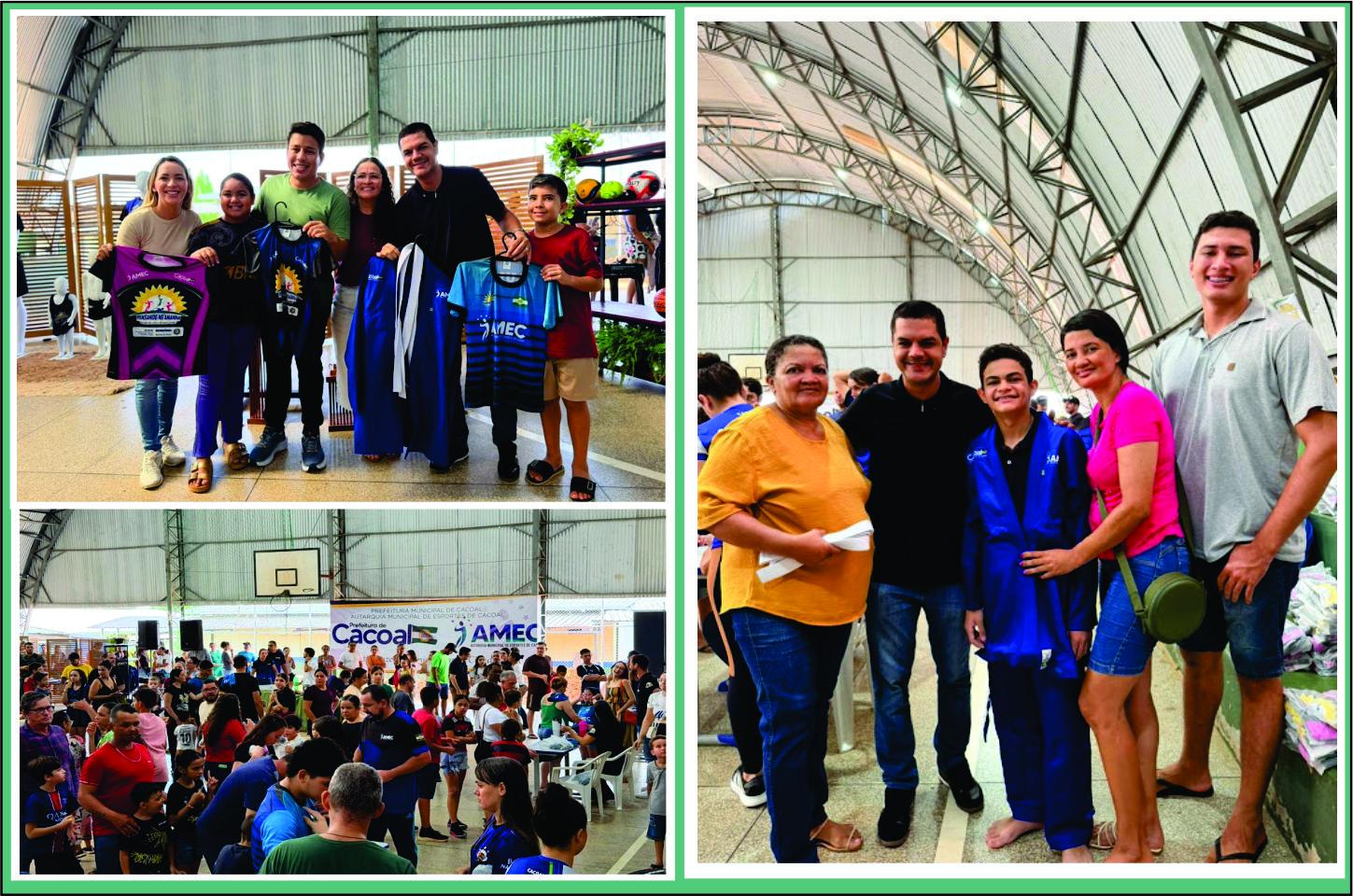 Deputado Cássio Gois investe no esporte e fortalece projeto Pensando no Amanhã que atende mais de 1.500 crianças em Cacoal